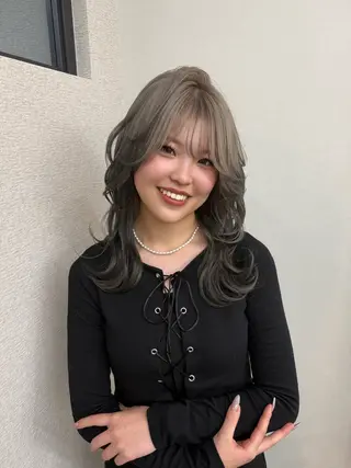 セミロング RIENS / ayu ♡のヘアスタイル