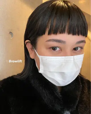 アイブロウ Sue eyelash&eyebrow所属・Shigeno Hikaruのマツエク・マツパデザイン