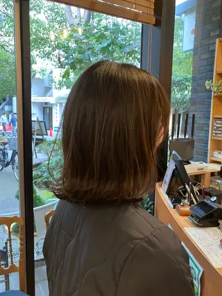 ミディアム 加藤 凌のヘアスタイル