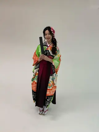 セミロング Delight ヘアメイク着付けのヘアスタイル