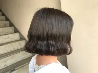 ショート アンソメット .のヘアスタイル