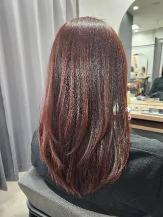 ミディアム TELA HAIR 土気あすみが丘店所属・✂ AYAのヘアスタイル