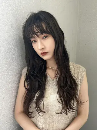 ロング パーマ 🌼U24 ヘアデザインラボのヘアスタイル