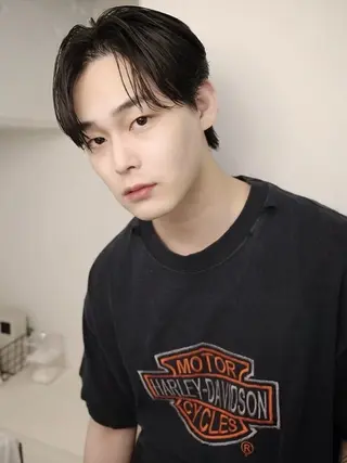 メンズ excia 西梅田店所属・mioメンズ縮毛矯正 ／メンズカット／眉毛のヘアスタイル