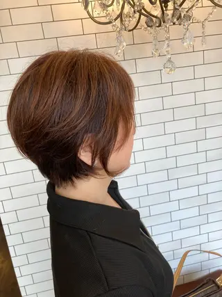 ショート TWINCOME index所属・溝部 直己のヘアスタイル