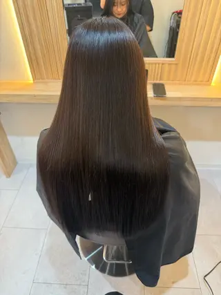 ロング attrait南堀江所属・KAISEI髪質改善 /縮毛矯正のヘアスタイル