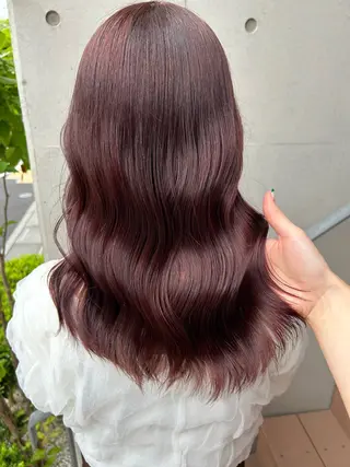 ミディアム 森山 佳小里/カラー /似合わせカットのヘアスタイル