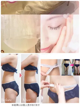 ショート カラー パーマ ヘアアレンジ メンズ キッズ ネイル マツエク・マツパ ‍痩身＆ボディ 結果出し🌟丹野のエステ・リラクイメージ