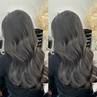 ロング カラー 心斎橋/ブリーチなし 髪質改善/レイヤーのヘアスタイル