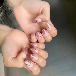 ネイル By moonネイル 🌷ワンホン/韓国風のネイルデザイン