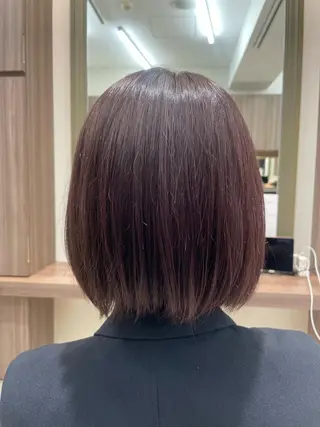 カラー 頭から整える美容師 松田のヘアスタイル