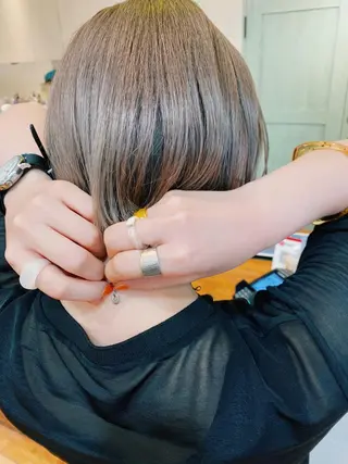 ショート カラー メンズカット特化柏駅 徒歩3分LOUのヘアスタイル