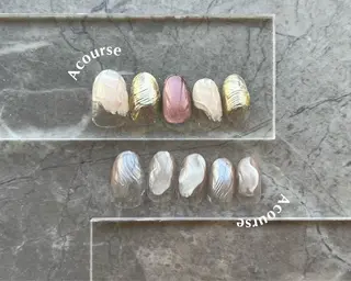 ネイル 0203ムニムサン 💙Mihoのネイルデザイン