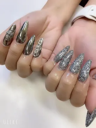 ロング JNA認定講師🌸 RIEのネイルデザイン