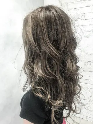 セミロング 透明感カラー／メンズ 特化kazumaのヘアスタイル