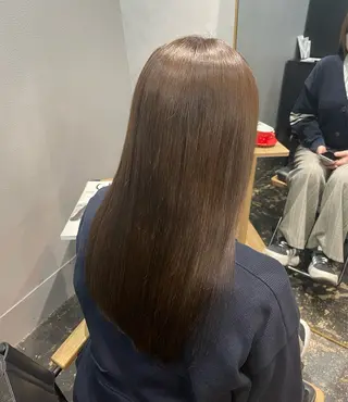 ロング カラー 似合わせカット｡:* nanaka🌦️のヘアスタイル