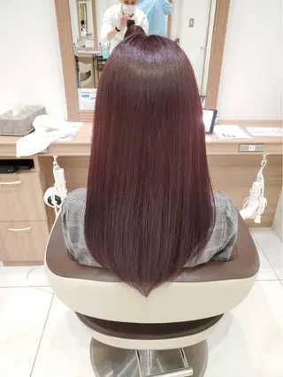 ロング 前田 真孝のヘアスタイル