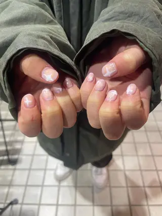 ネイル メンズ/艶髪/カラー サクラ🌸のヘアスタイル