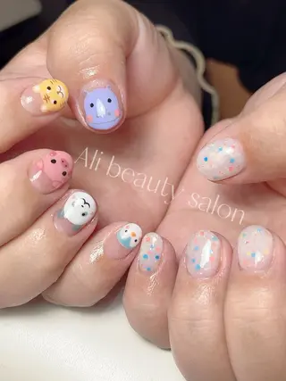 ネイル Ali 新小岩 ネイル専門のネイルデザイン
