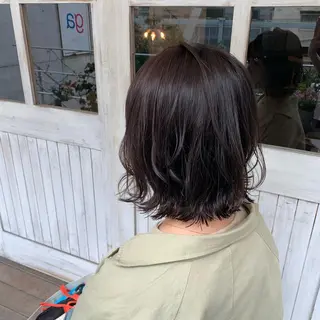ミディアム カラー kimika🥑 メンズ/髪質改善のヘアスタイル