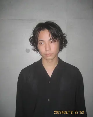 ミディアム メンズ 似合わせカット /パーマ岡本淳平のヘアスタイル