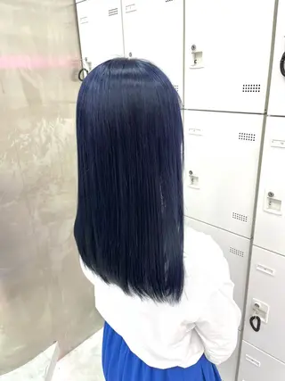 ロング ❤︎ワンホンガーリー なハイトーンヘア❤︎のヘアスタイル