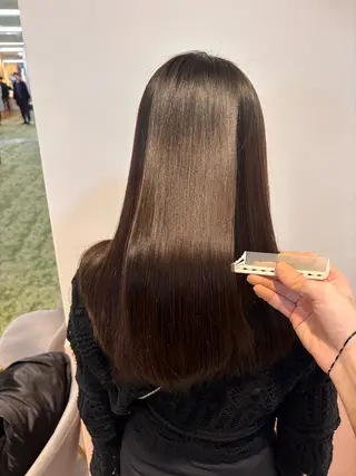 ロング 髪質改善 田中大貴のヘアスタイル