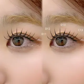 マツエク・マツパ Luana ARIYAMAのマツエク・マツパデザイン