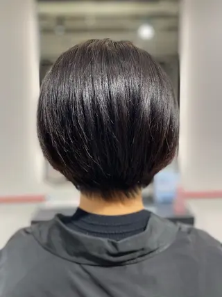 ショート equri×SHISEIDO所属・下田 希/レディースカットのヘアスタイル