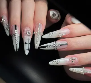 ネイル By moonネイル 🌷ワンホン/韓国風のネイルデザイン