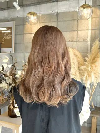 セミロング カラー . mizuki .のヘアスタイル