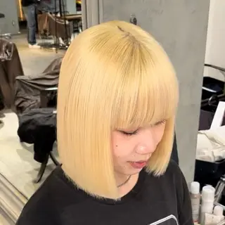 ショート カラー 透明感🎀艶髪 💞まいか🎶のヘアスタイル