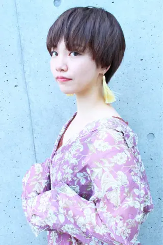 ショート Repos SENDAI所属・⭐️バッサリカット モデル募集⭐️佐野のヘアスタイル