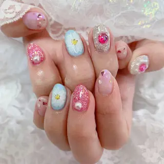 ネイル La neige* yuki 🥯🍑のネイルデザイン