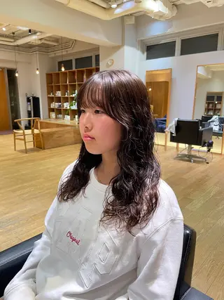 ロング 縮毛矯正/レイヤー /ひかるのヘアスタイル