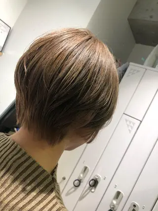 ショート 田辺 黎花のヘアスタイル