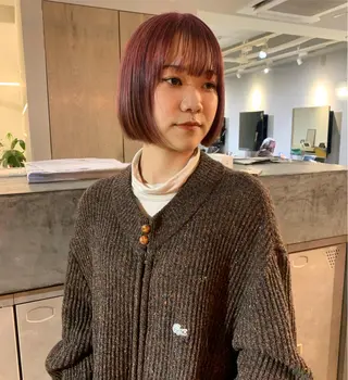 ショート 美髪・シールエクステ ホソタニリョウコのヘアスタイル