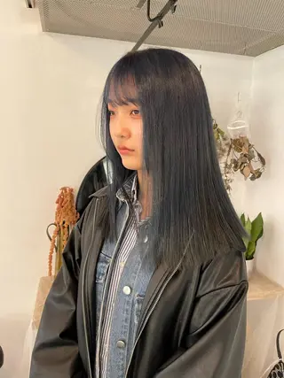 カラー ボブ/レイヤー /河内温太のヘアスタイル