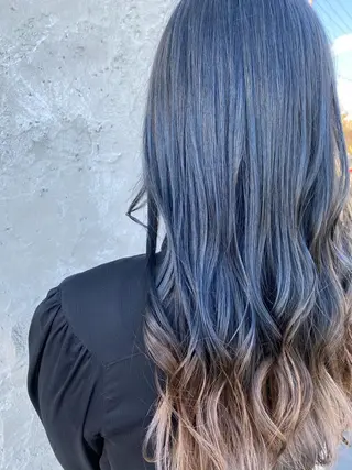 ロング カラー ami🍑艶カラー/ 髪質改善/透明感のヘアスタイル