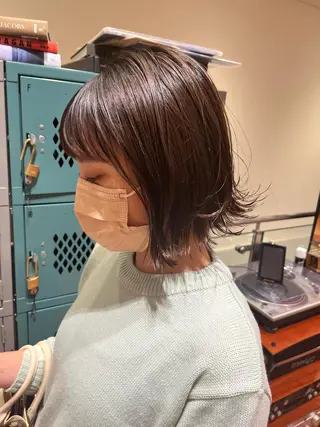 ショート ｼｮｰﾄｶｯﾄ 梅田 山下　すみれのヘアスタイル