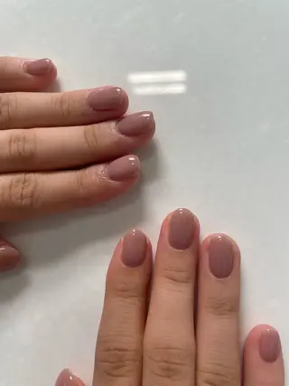 ネイル るか/透明感 カラー/アレンジのヘアスタイル