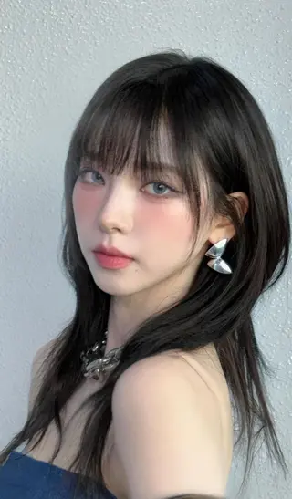 ロング カラー ワンホンヘア ケラチン/Kaitoのヘアスタイル