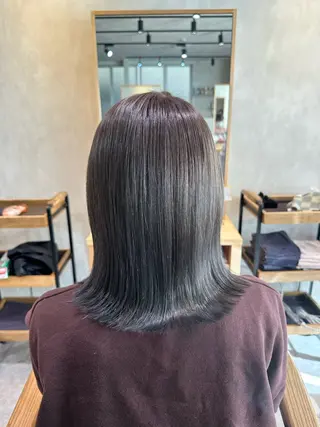 ミディアム カラー 🦋艶モテカラー/ヘ アセット🦋YURIのヘアスタイル