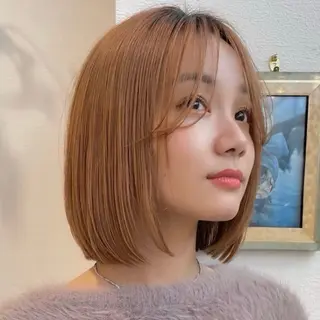 ショート カラー 🪷ショート/パーマ /ボブ🪷Akinaのヘアスタイル