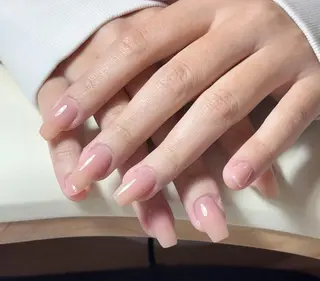 ネイル By moonネイル 🌷ワンホン/韓国風のネイルデザイン