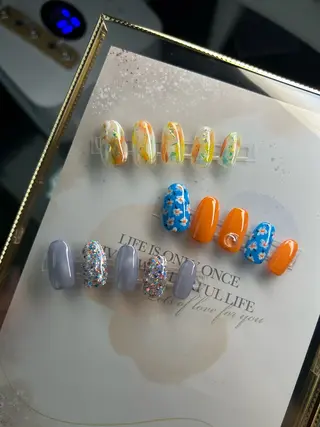 ネイル 𐂃 colorer𐂃のネイルデザイン