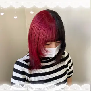 カラー すみす🎀ヘアメ/ 艶カラー/エクステのヘアスタイル