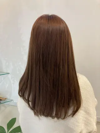 ロング カラー 綿貫 美香のヘアスタイル