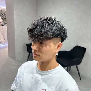 ショート パーマ メンズ エースヘアー所属・エースヘアー KENTAのヘアスタイル