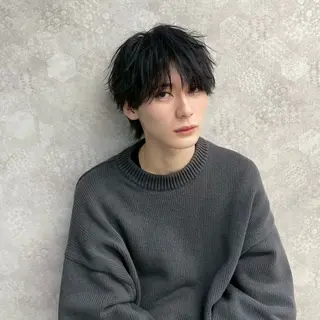 メンズ メンズカット/ ハイトーン/琉輝のヘアスタイル